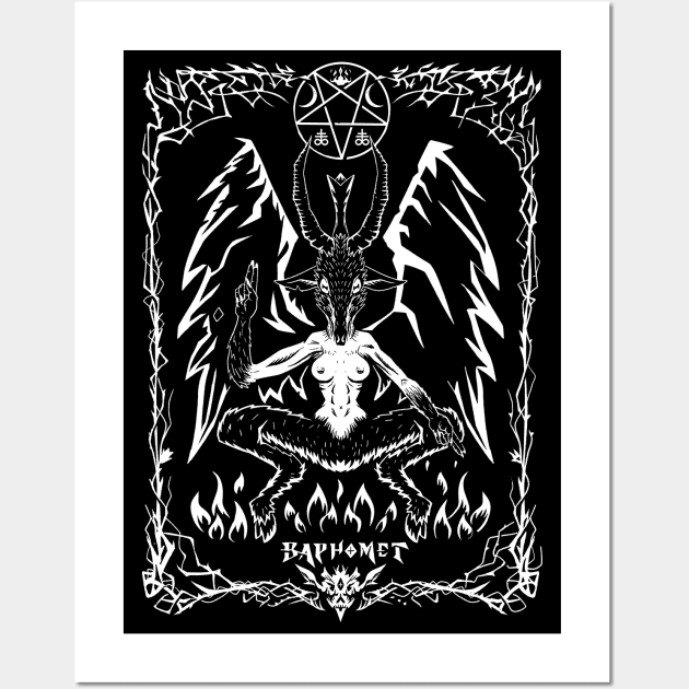 BAPHOMET Wall Art by Krobilad